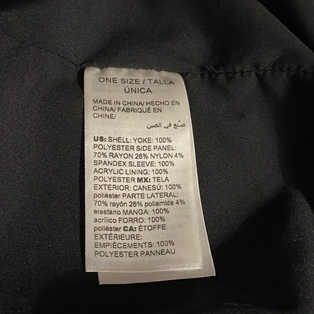 Chico’s Houndstooth Blazer, Jacket, Shacket, Coat, Plaid, Sz M, 8/10, Chico’s 1 - Picture 9 of 13